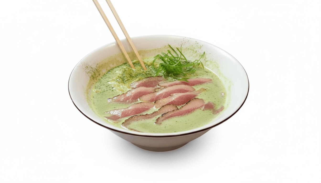 A5 Wagyu & Matcha Tori Paitan