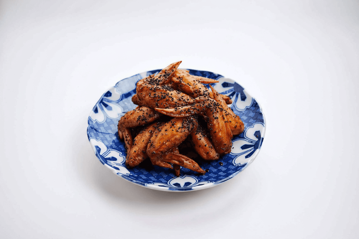 'Octo-Vin' Chicken Wings