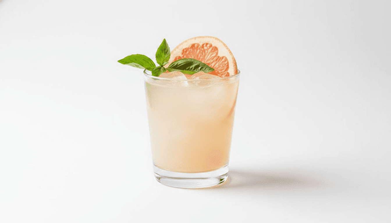 The Baezilla Thai Basil Sake Spritz
