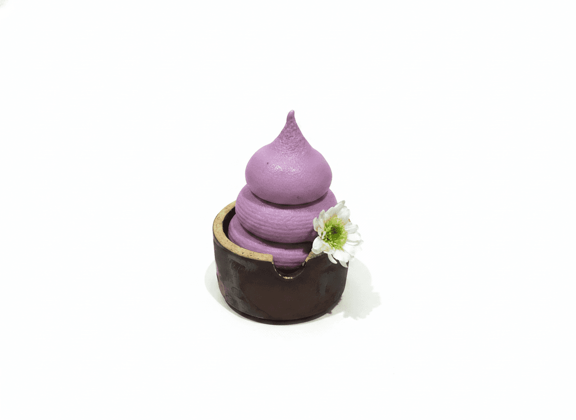 Ube & Okinawan Sweet Potato Custard