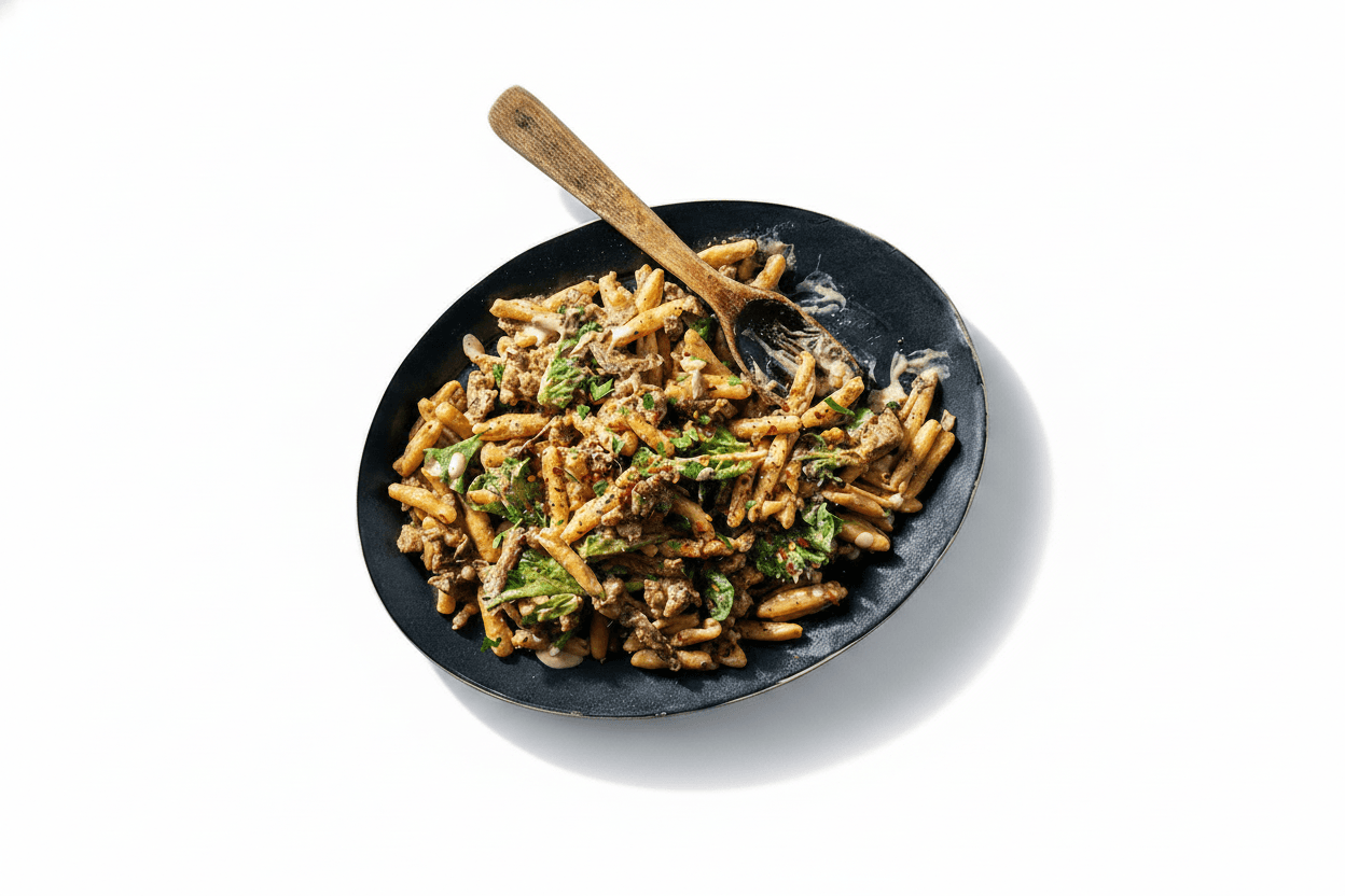 Brooklyn New-Wave Cavatelli with Sausage & Browned Sage Butter