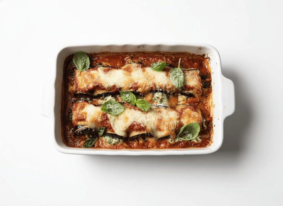 Sheet-Pan Eggplant Rollatini Al Forno