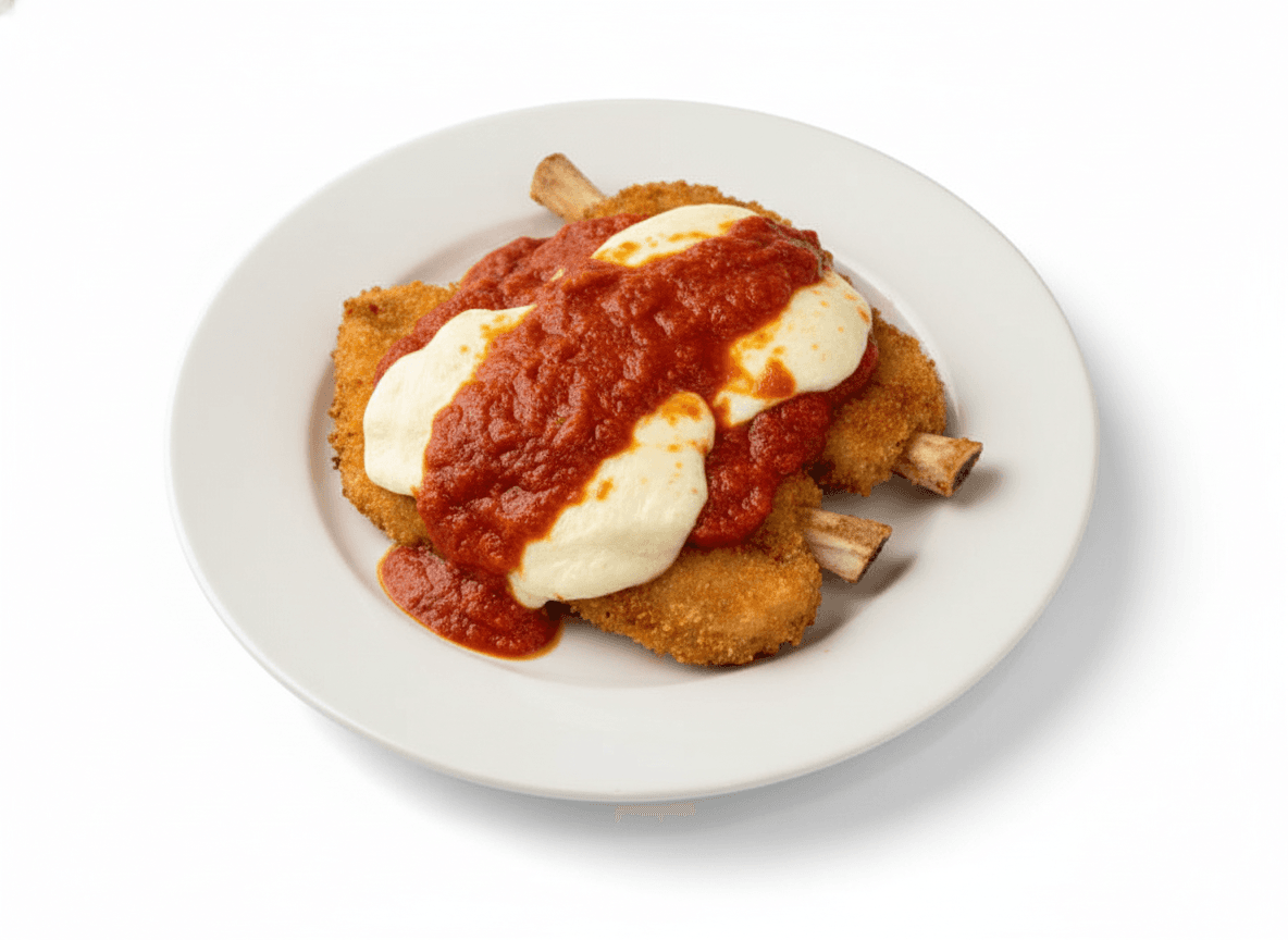 The "Bone-In" Sheet-Pan Veal Parmigiana