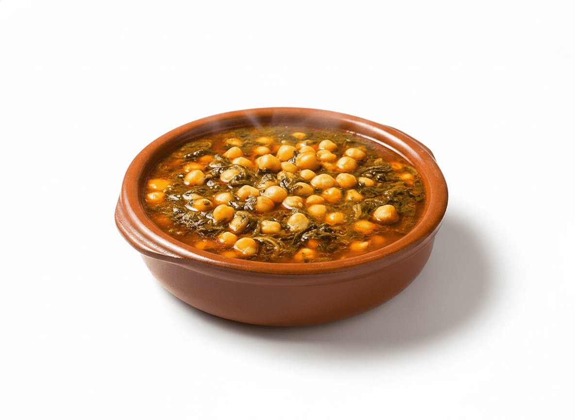 Espinacas con Garbanzos a la Sevillana